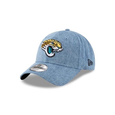 Sapca New Era Jacksonville Jaguars NFL Washed Out 9TWENTY Adjustable - Albastri